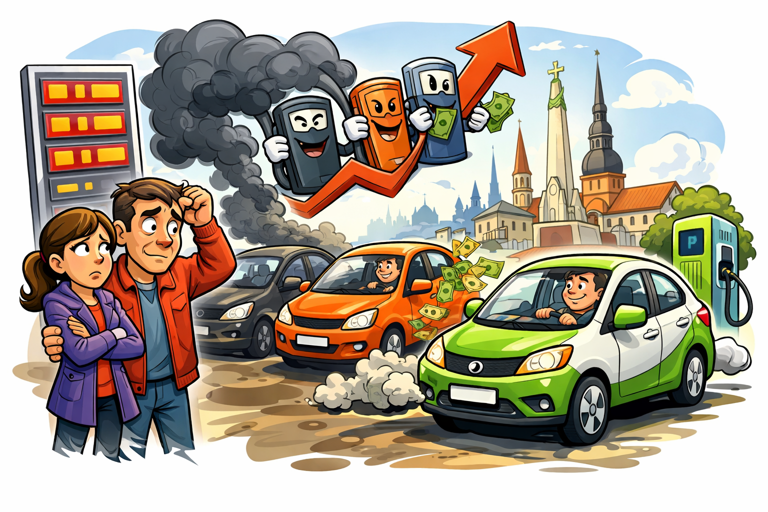 Is It Worth Buying a Hybrid in Latvia If Fuel Prices Keep Rising?