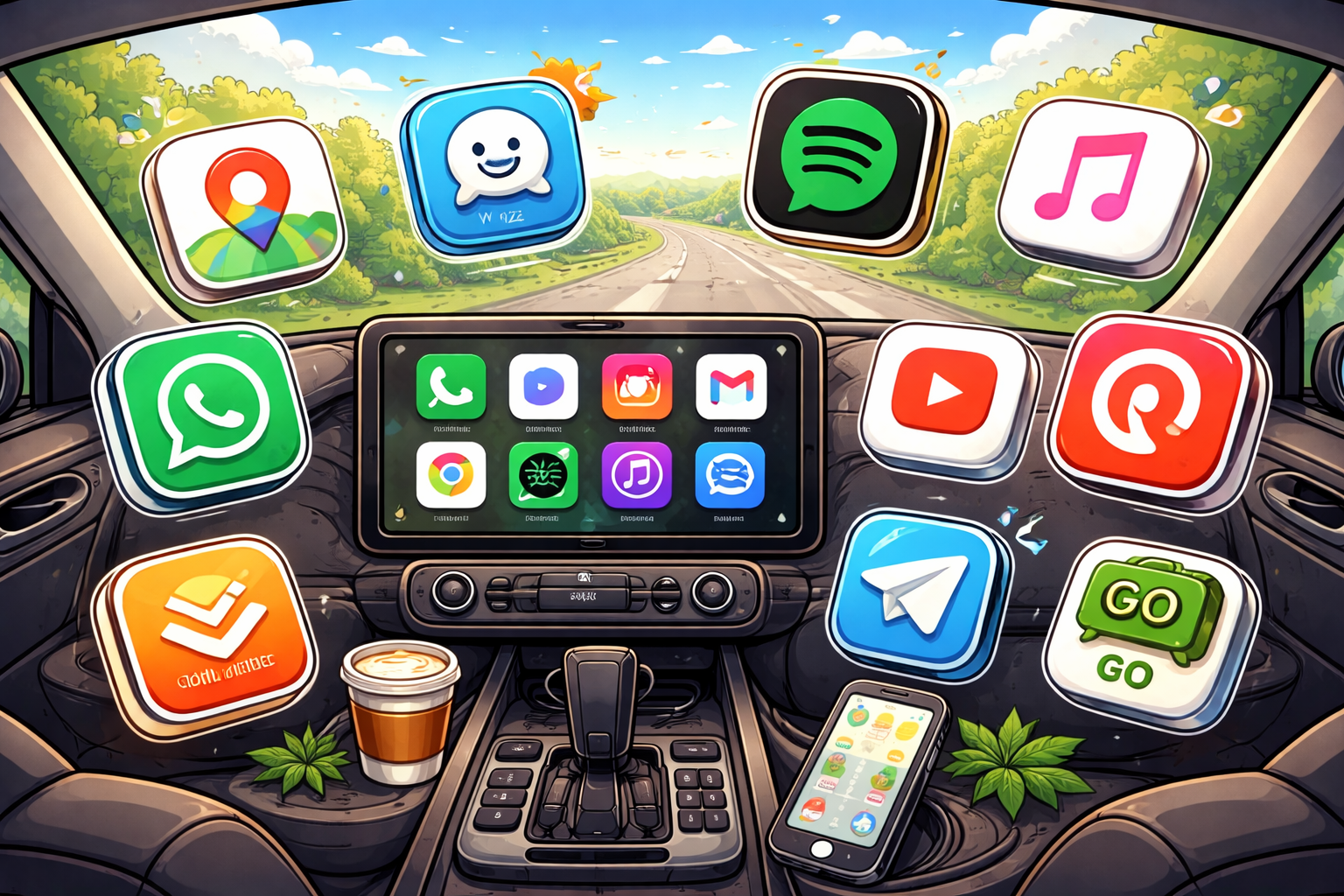 10 Best Apple CarPlay and Android Auto Apps for Drivers in 2026