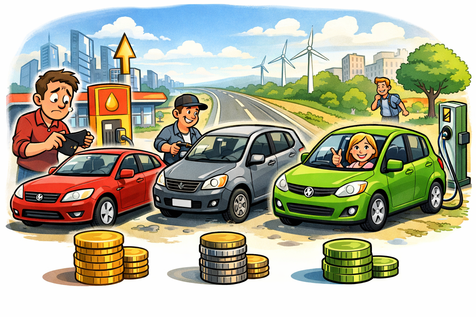 How Much Does 100 km Cost with Petrol, Diesel, and Hybrid in Latvia in 2026?