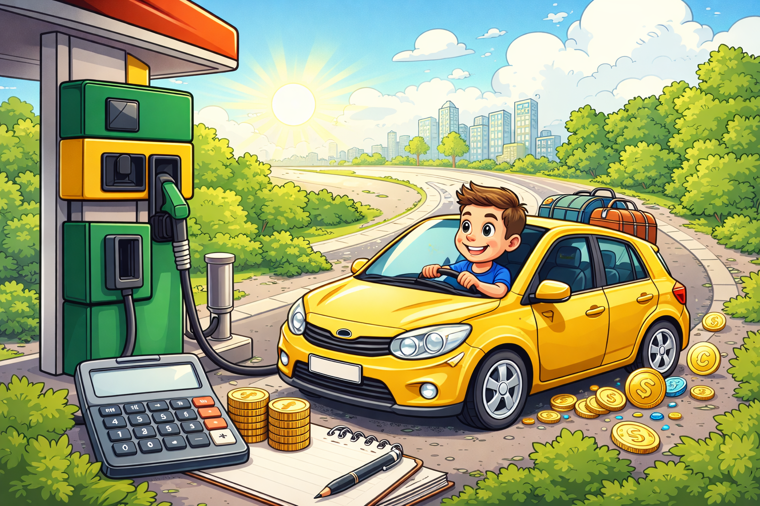 How Much Does It Cost to Drive a Car? Calculate Fuel Cost per 100 km