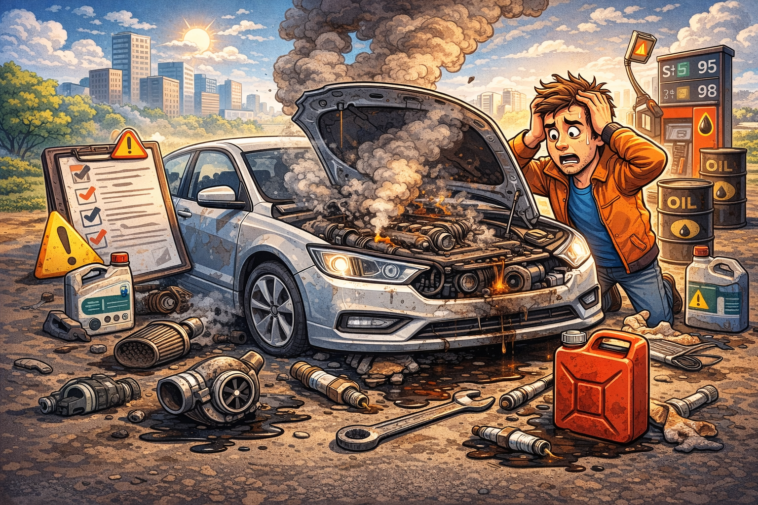 20 Things That Can Damage Your Car Engine – Complete Driver Guide