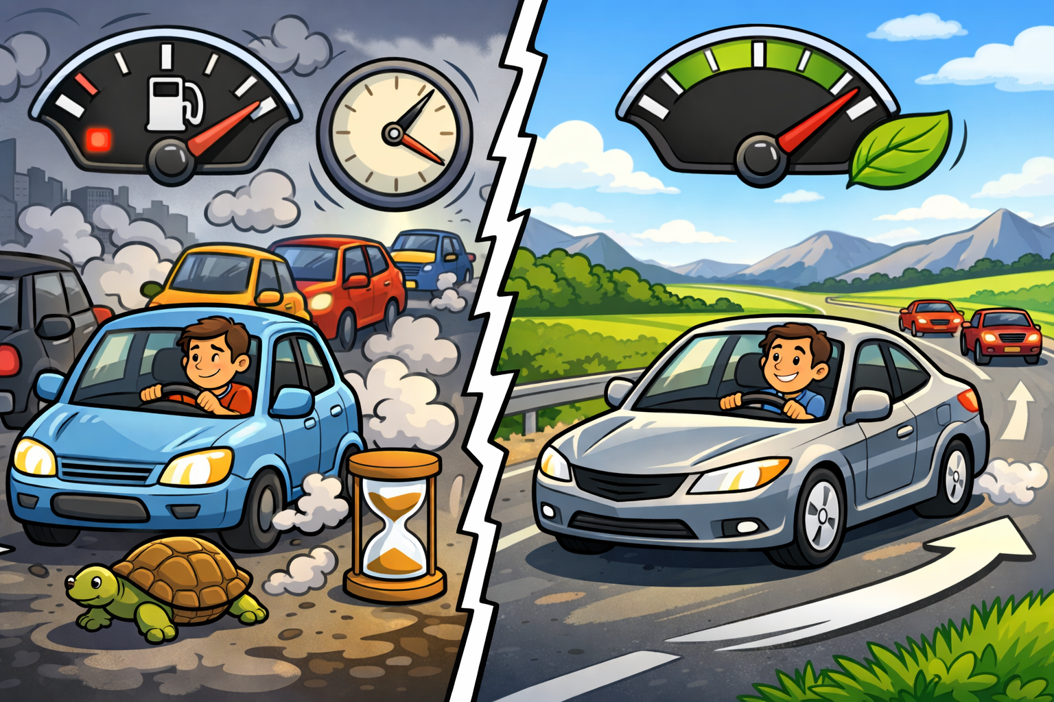 Why driving “slower” doesn’t always mean saving fuel