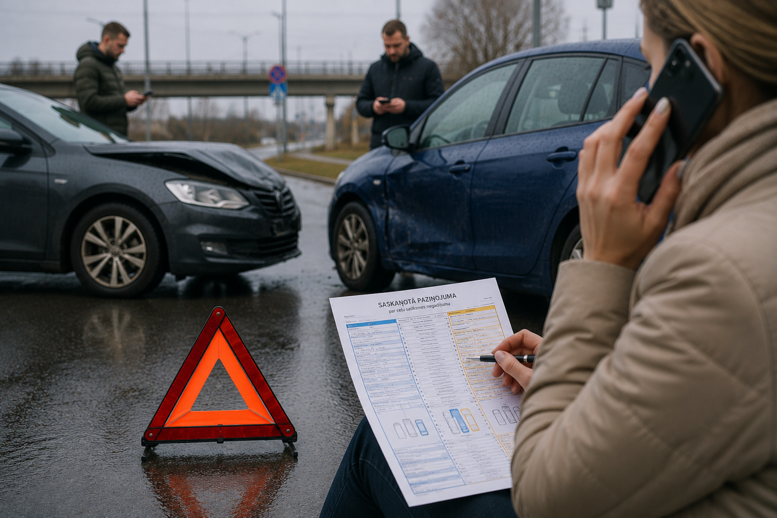 Авария без паники: когда заполнять согласованное извещение, когда звонить 112 и как не потерять выплату OCTA