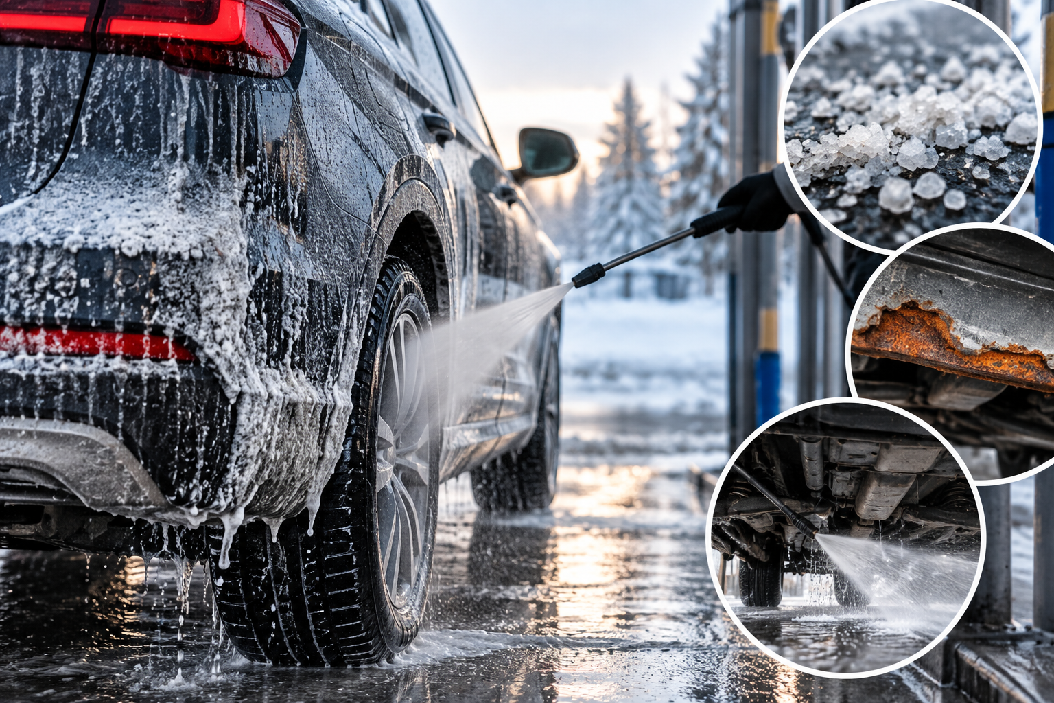 Should You Wash Your Car More Often in Winter? Road Salt, Rust, Undercarriage Cleaning and Mistakes That Damage Your Car